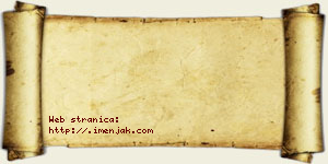 Gala Backović vizit kartica